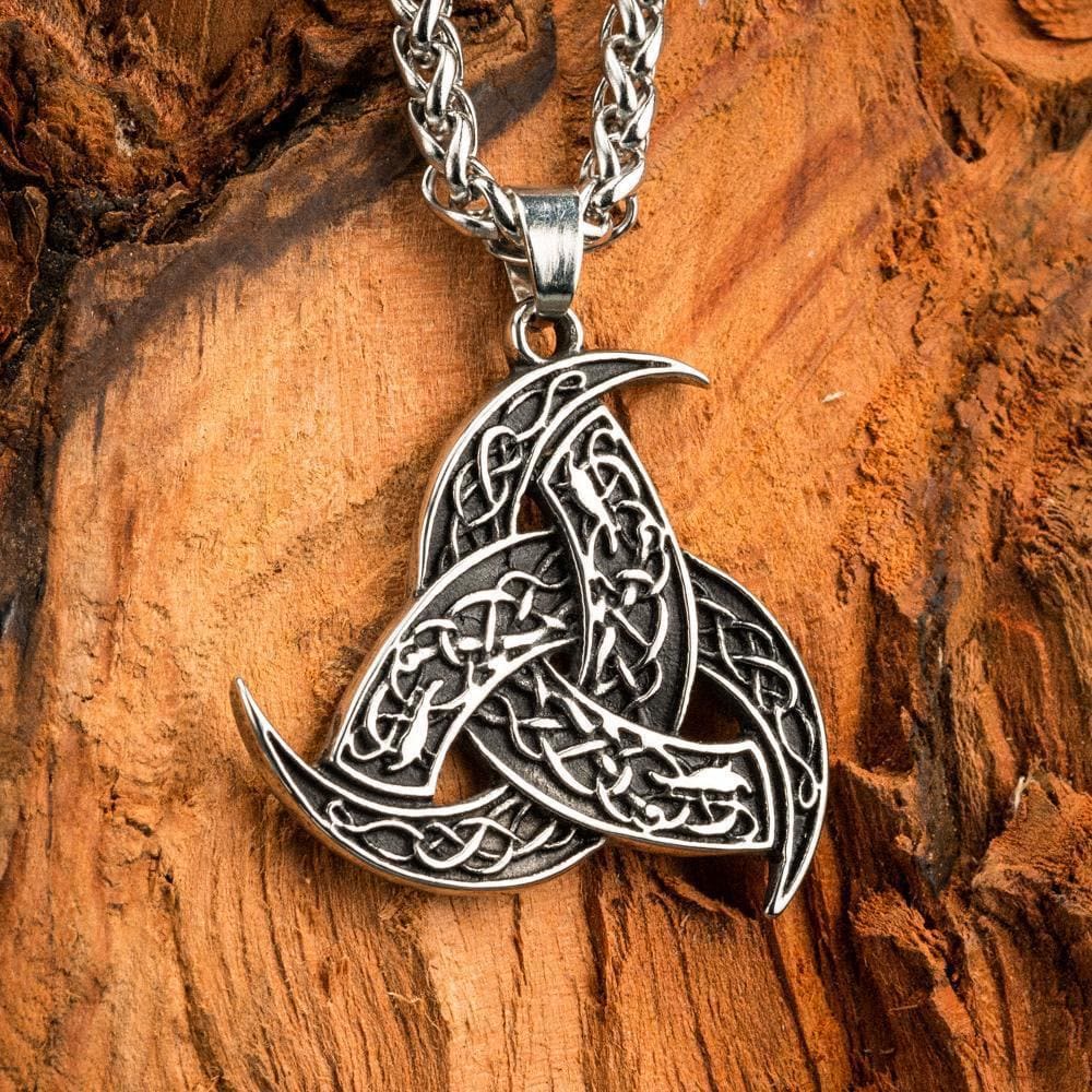WorldNordische Halskette mit dem dreifachen Horn von Odin