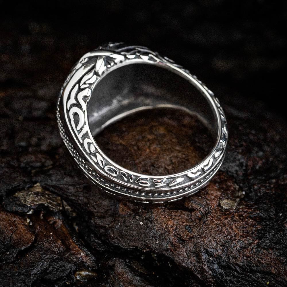 WorldNorse Valknut Keltischer Knoten Amulettring