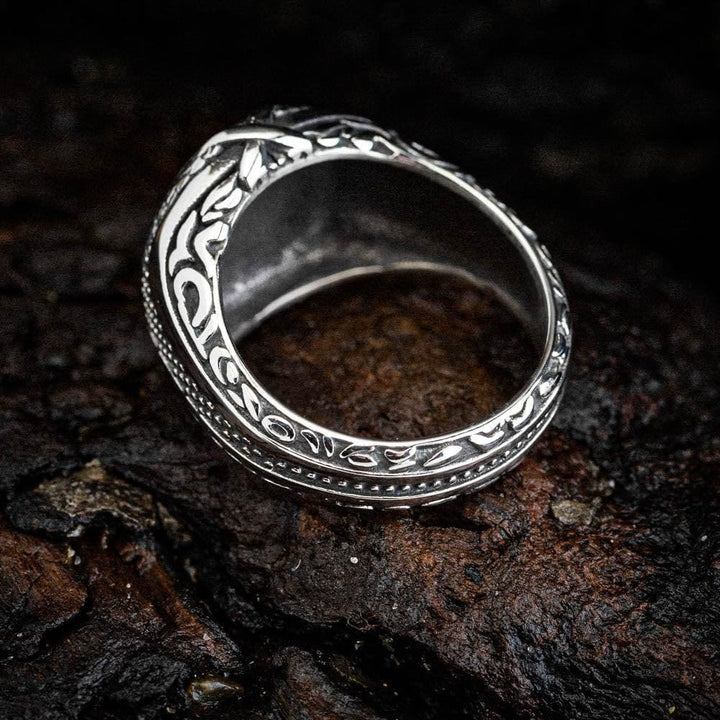 WorldNorse Valknut Keltischer Knoten Amulettring