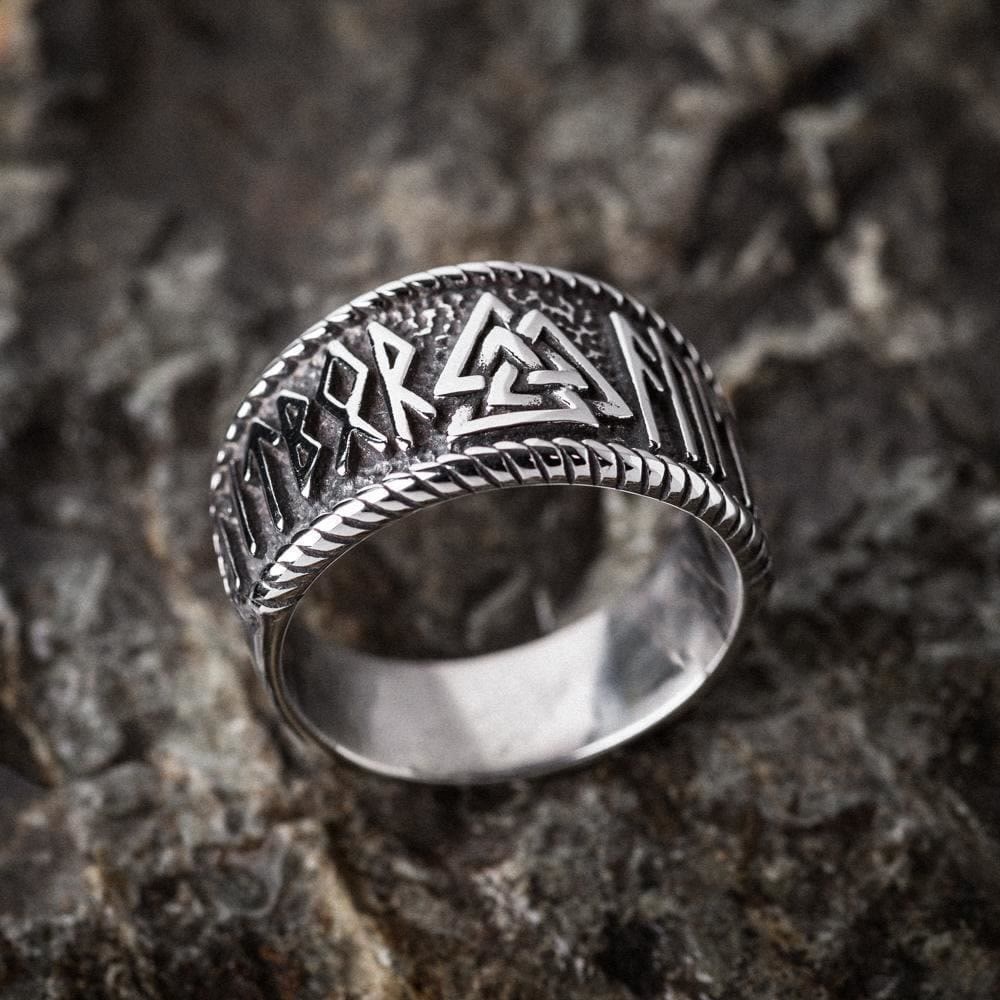 WorldNorse Classic Totem Valknut und Wikinger Rune