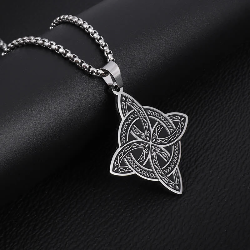 WorldNorse Hexenknoten Keltisches Irisches Amulett Halskette