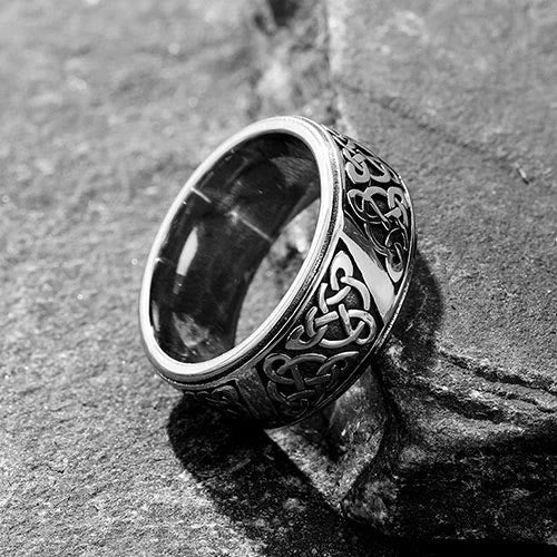 WorldNorse Edelstahl Nordischer Wikinger Keltischer Knoten