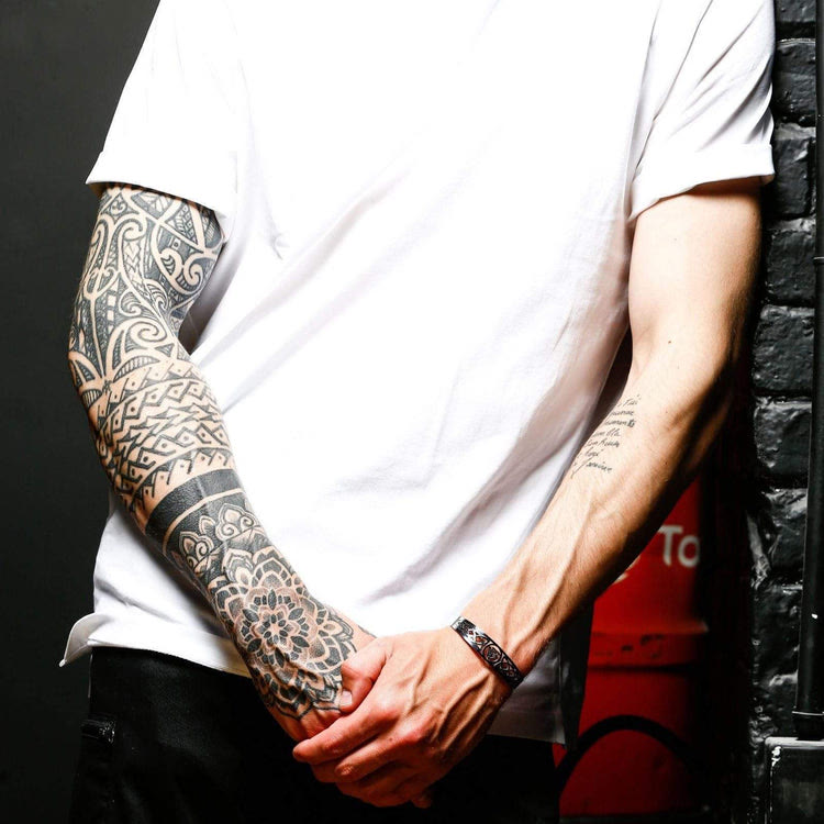 WorldNorse Valknut und Keltischer Knoten -Armband