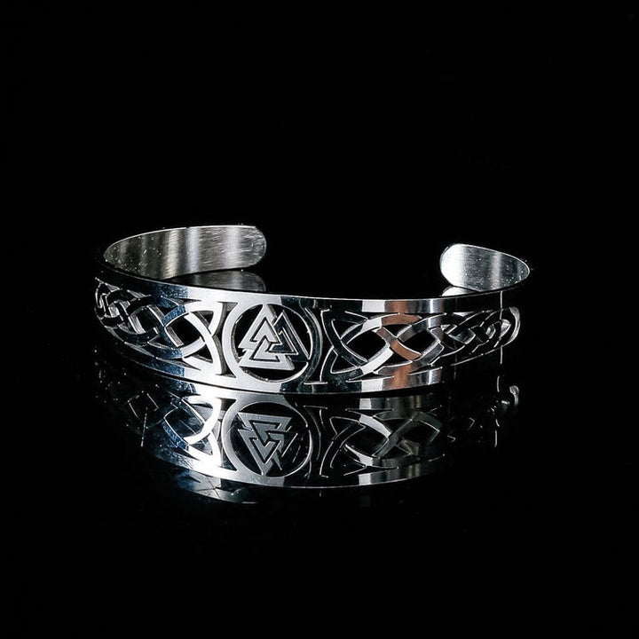 WorldNorse Valknut und Keltischer Knoten -Armband