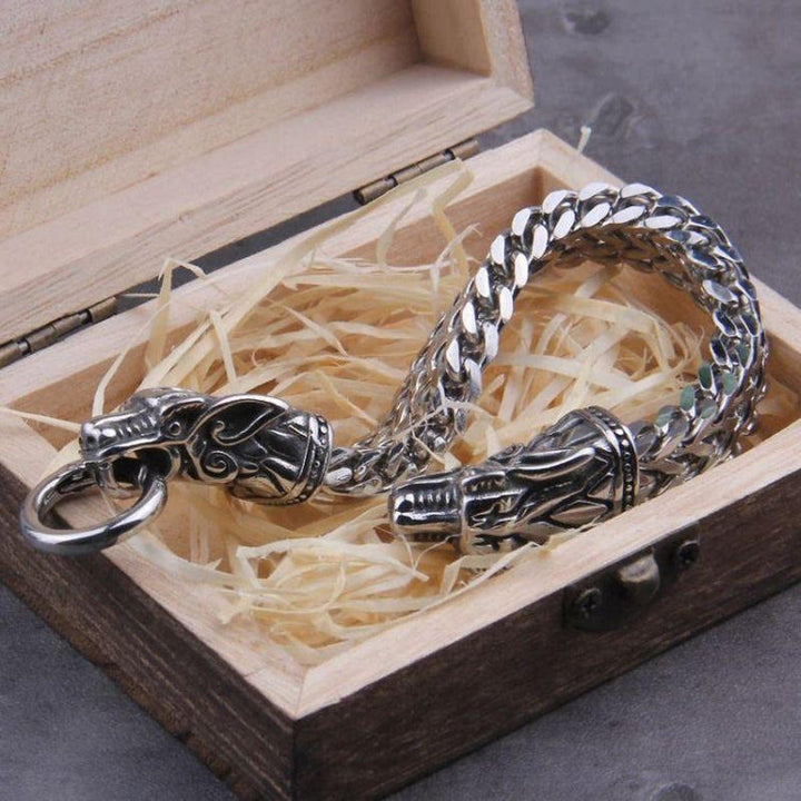 WorldNorse Nordische Mythologie Odins Drachenarmband
