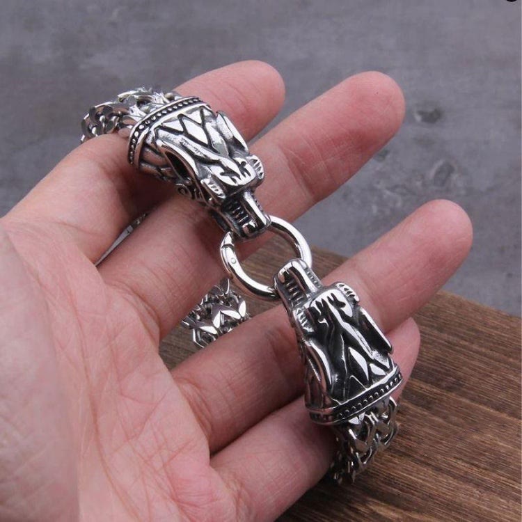 WorldNorse Nordische Mythologie Odins Drachenarmband