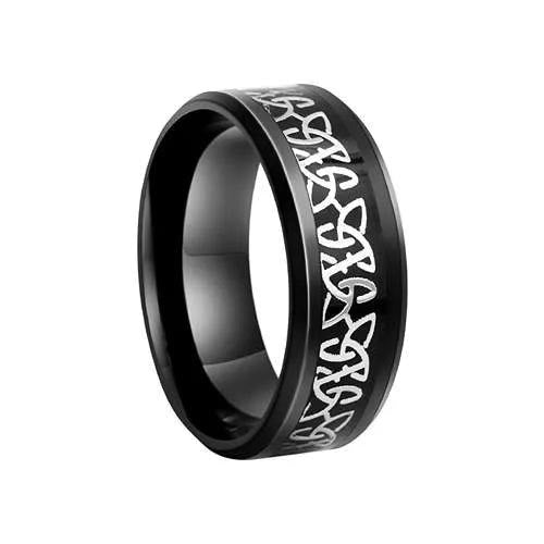 WorldNorse Nordischer Keltischer Knoten -Ring mit Dreifaltigkeitsmuster