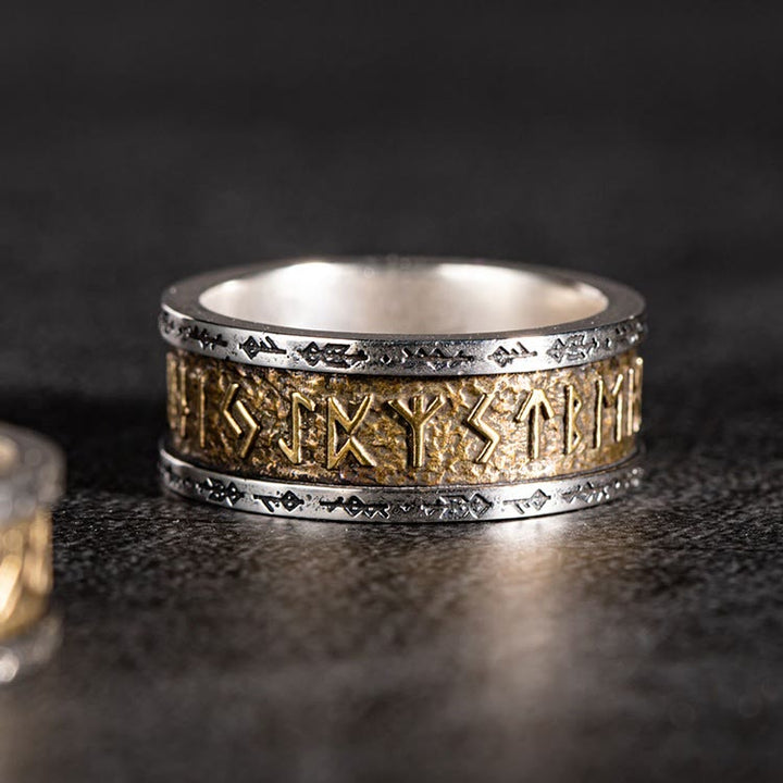 WorldNorse 925 Sterling Silber Handgefertigter Rune