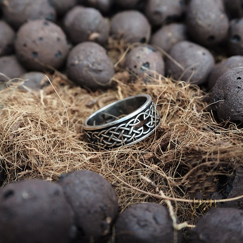 WorldNorse 925 Sterling Silber Keltischer Kreuzring