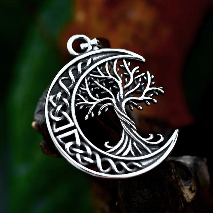 WorldNorse Keltischer Knoten Mit Yggdrasil Halskette