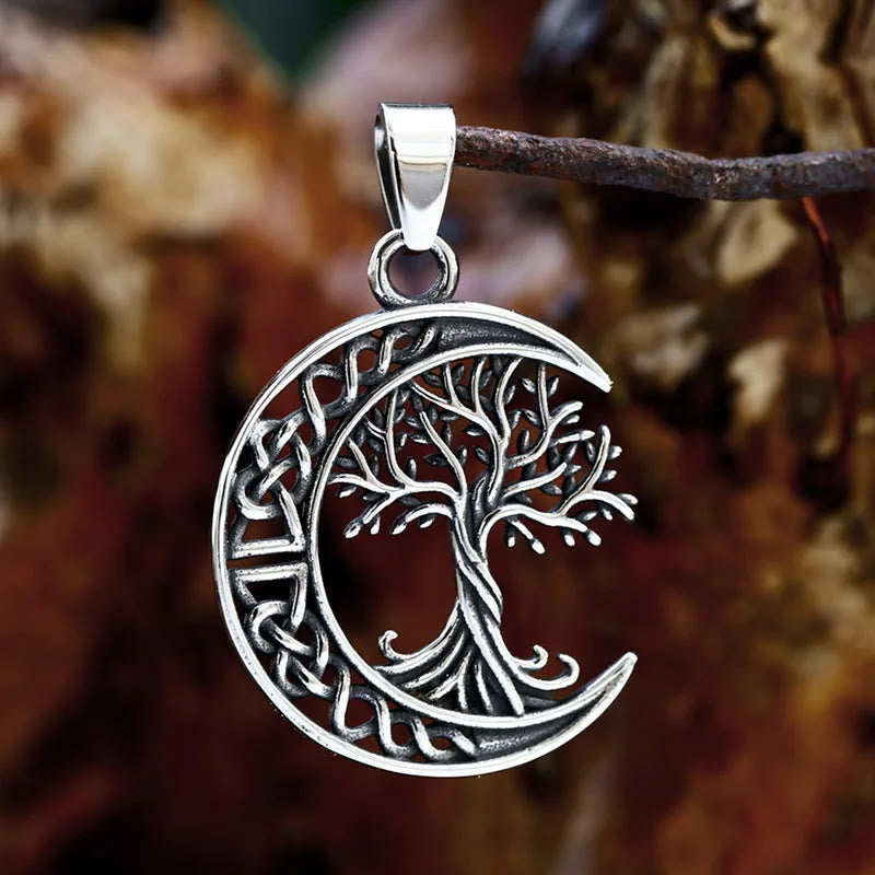 WorldNorse Keltischer Knoten Mit Yggdrasil Halskette
