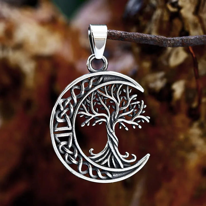 WorldNorse Keltischer Knoten Mit Yggdrasil Halskette