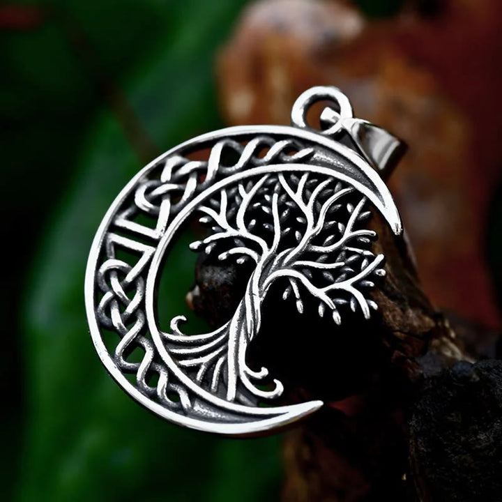 WorldNorse Keltischer Knoten Mit Yggdrasil Halskette