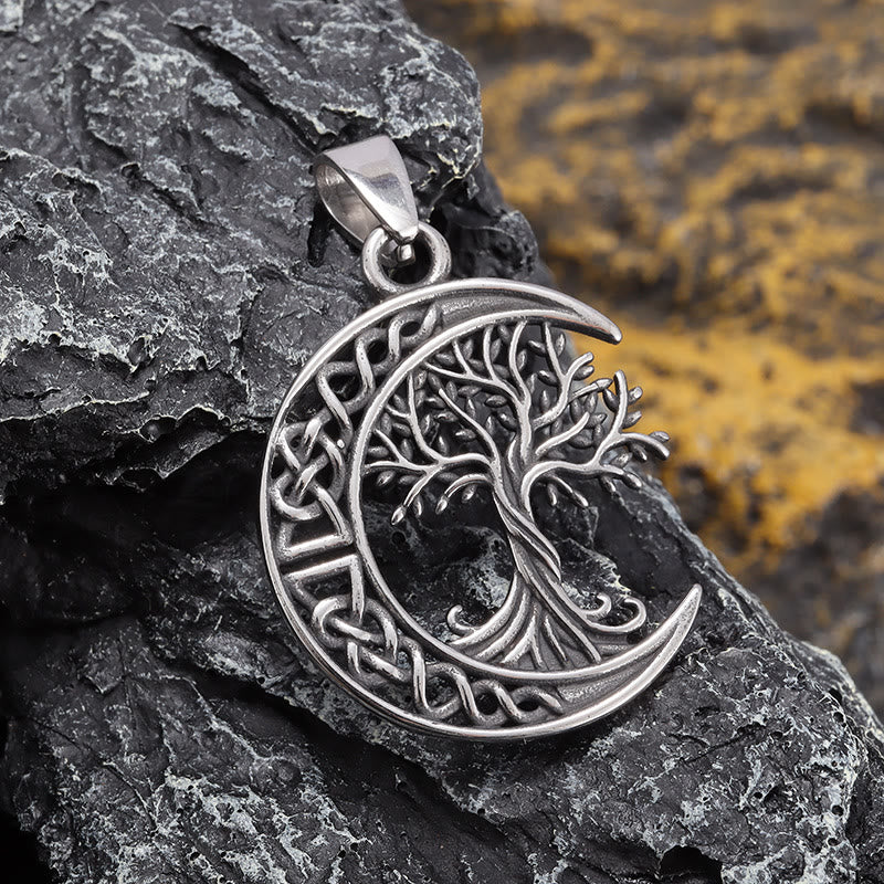 WorldNorse Keltischer Knoten Mit Yggdrasil Halskette