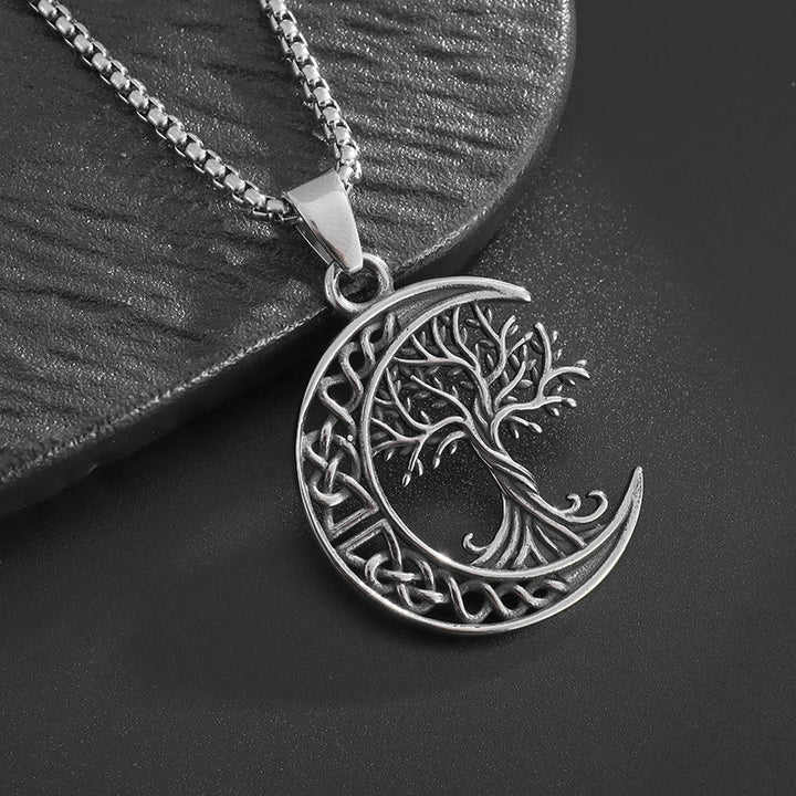 WorldNorse Keltischer Knoten Mit Yggdrasil Halskette