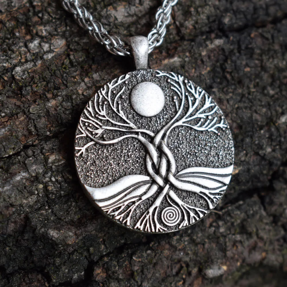 WorldNorse Yggdrasil Edelstahl Halskette
