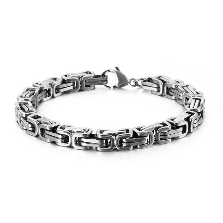 WorldNorse Gliederarmband aus Titanstahl in verschiedenen Größen