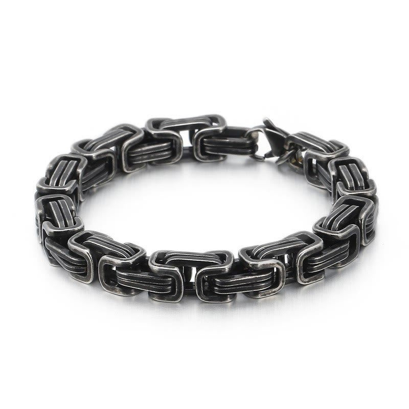 WorldNorse Gliederarmband aus Titanstahl in verschiedenen Größen