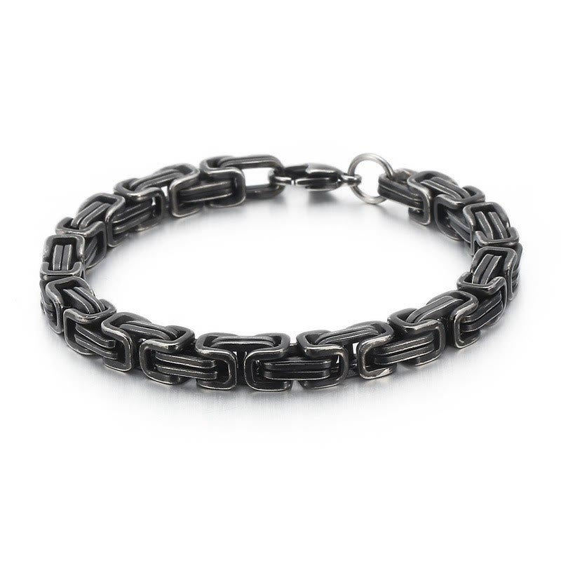 WorldNorse Gliederarmband aus Titanstahl in verschiedenen Größen