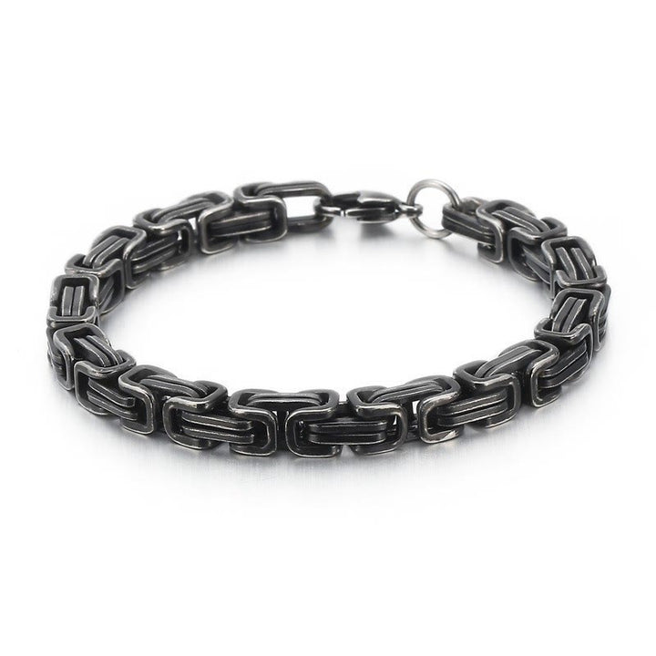 WorldNorse Gliederarmband aus Titanstahl in verschiedenen Größen