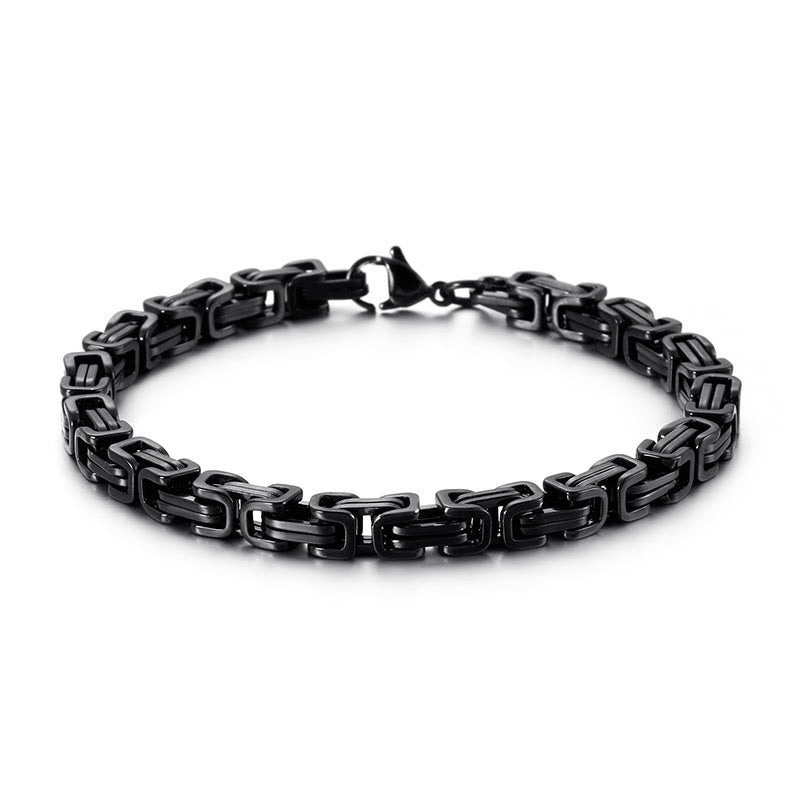 WorldNorse Gliederarmband aus Titanstahl in verschiedenen Größen