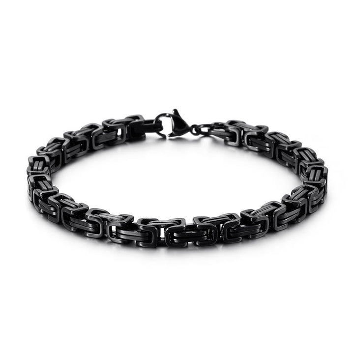 WorldNorse Gliederarmband aus Titanstahl in verschiedenen Größen