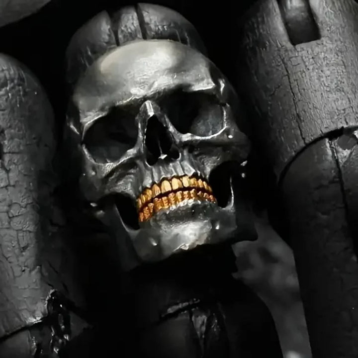 WorldNorse Bone Reaper Totenkopf Skelett Ring - image 2