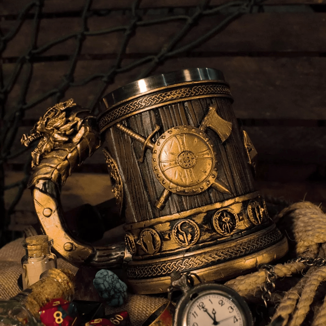 WorldNorse Dungeon Master Tankard Trophäenbecher