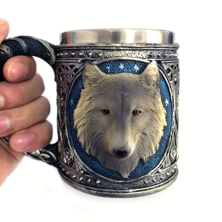 WorldNorse Wolf Keltische Tribal Tasse
