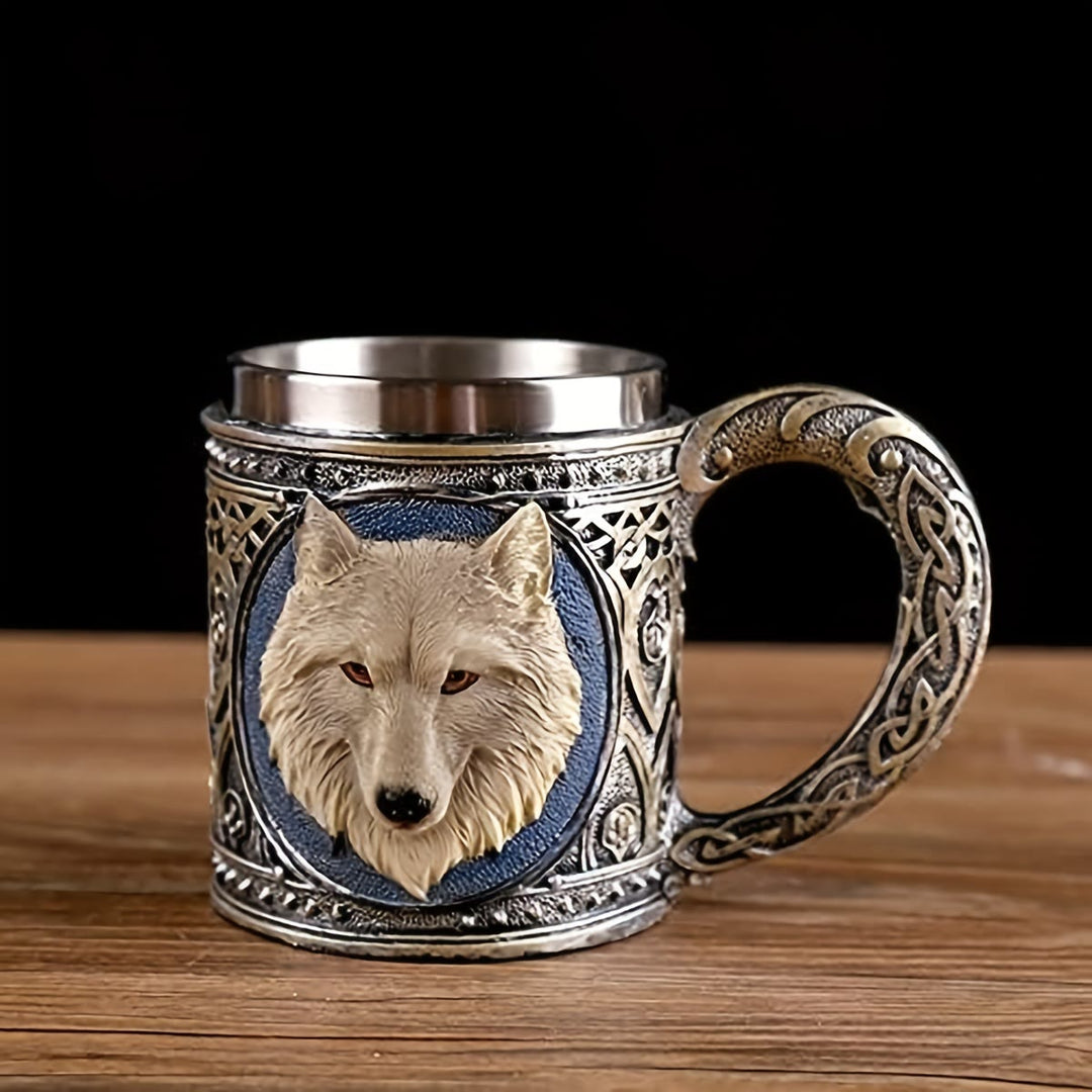 WorldNorse Wolf Keltische Tribal Tasse