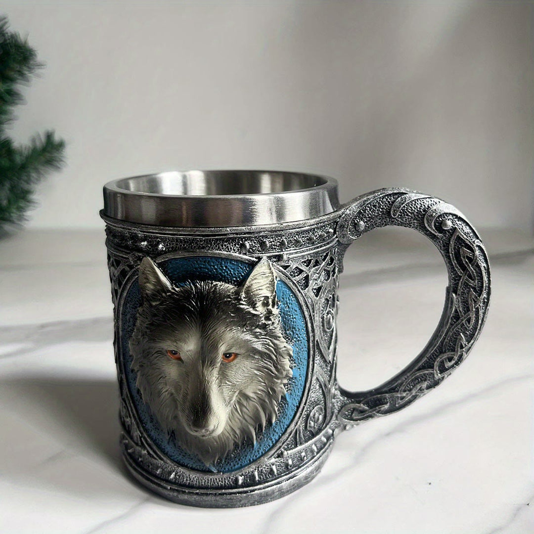 WorldNorse Wolf Keltische Tribal Tasse