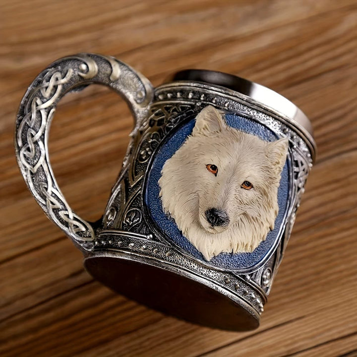 WorldNorse Wolf Keltische Tribal Tasse