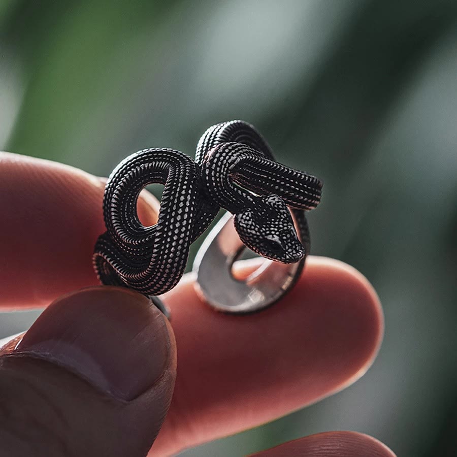 WorldNorse Entfesseln Sie Ihren wilden Side Twisted Viper Ring