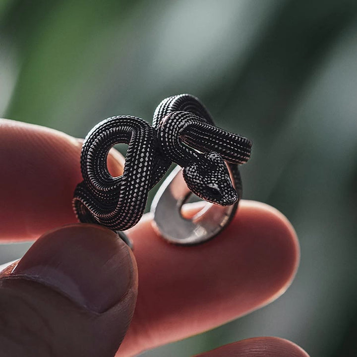 WorldNorse Entfesseln Sie Ihren wilden Side Twisted Viper Ring