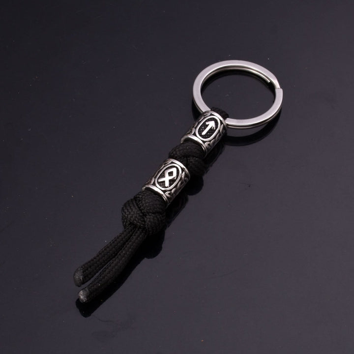 WorldNorse Viking Rune Perlen Fallschirmseil Schlüsselanhänger - image 3