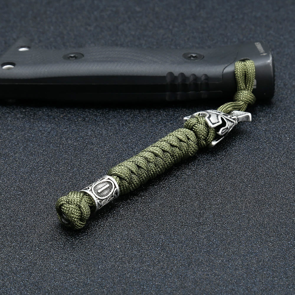 WorldNorse Viking Rune Perlen Lanyard Schlüsselanhänger