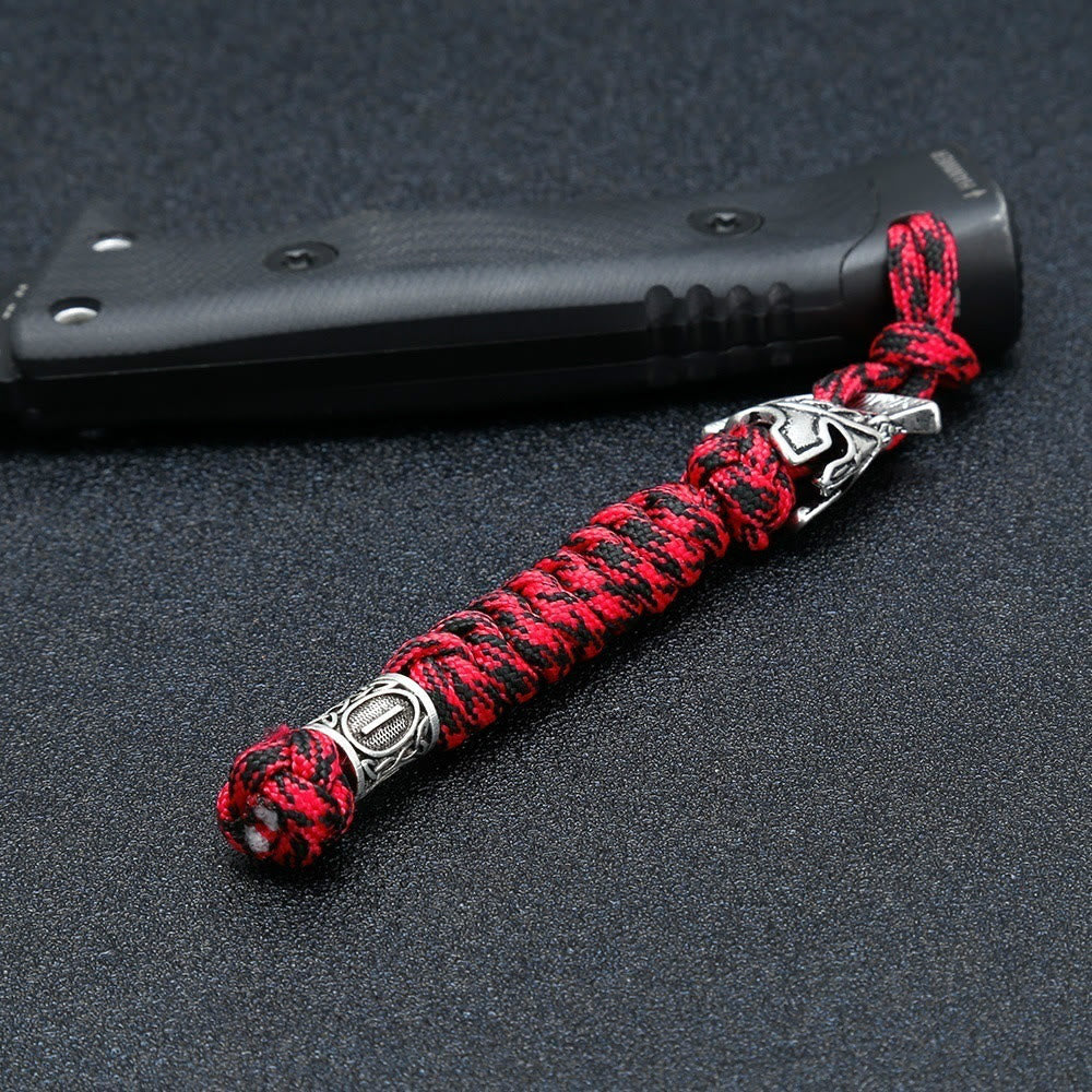 WorldNorse Viking Rune Perlen Lanyard Schlüsselanhänger