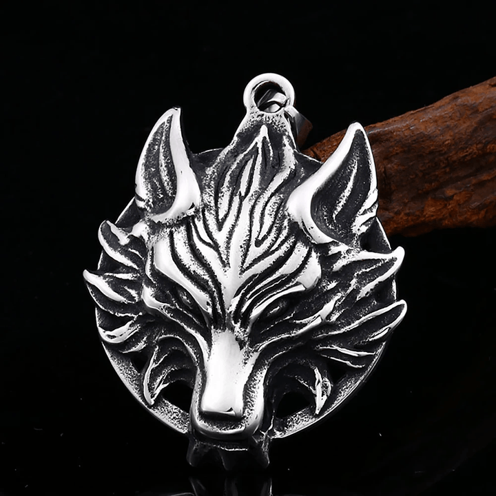 WorldNorse Halskette mit wildem Wolf