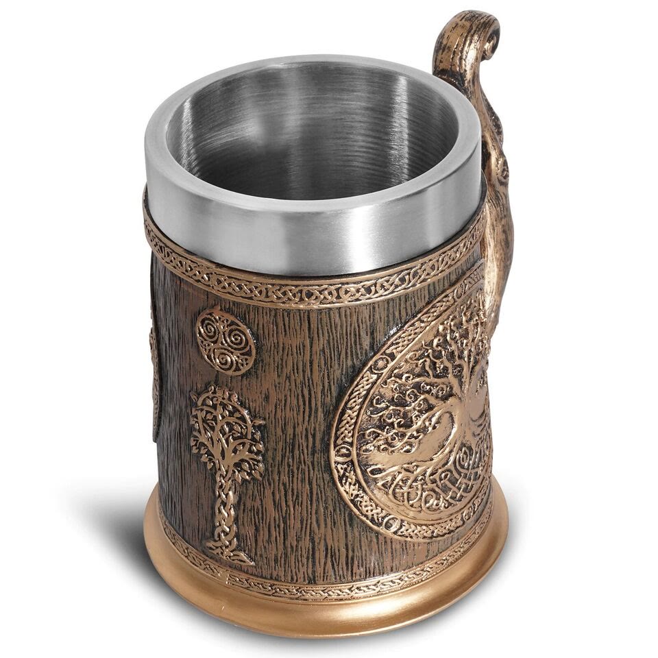 WorldNorse Yggdrasil Baum des Lebens Wikinger Tasse
