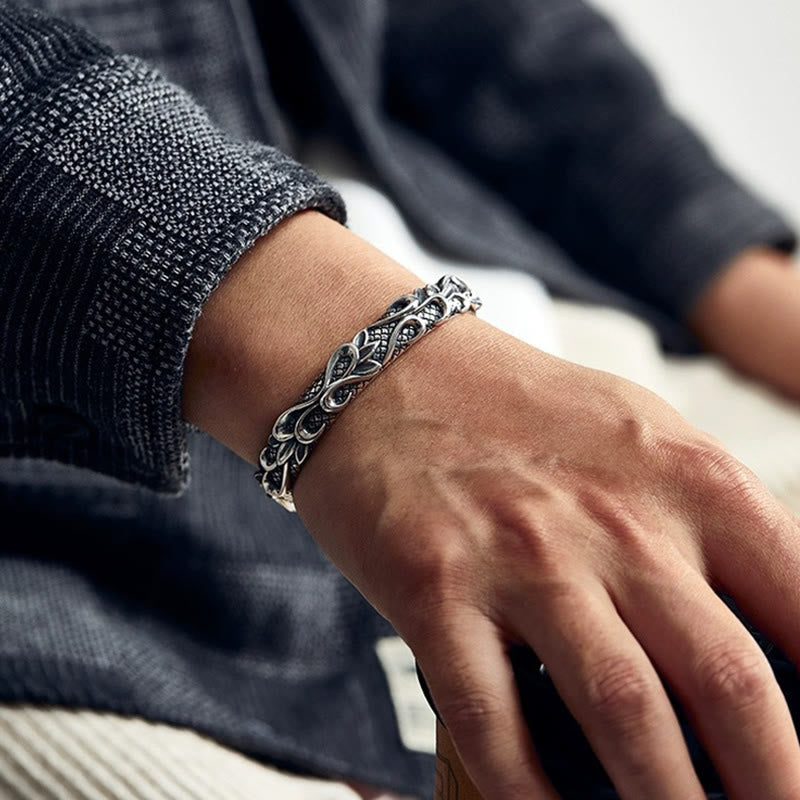 WorldNordisches Drachenschuppen-Totem-Armband