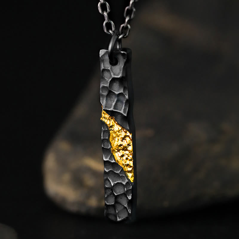 WorldNorse 999 Sterling Silber Mondlicht Berg Halskette