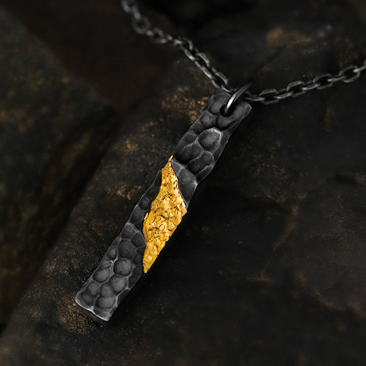 WorldNorse 999 Sterling Silber Mondlicht Berg Halskette