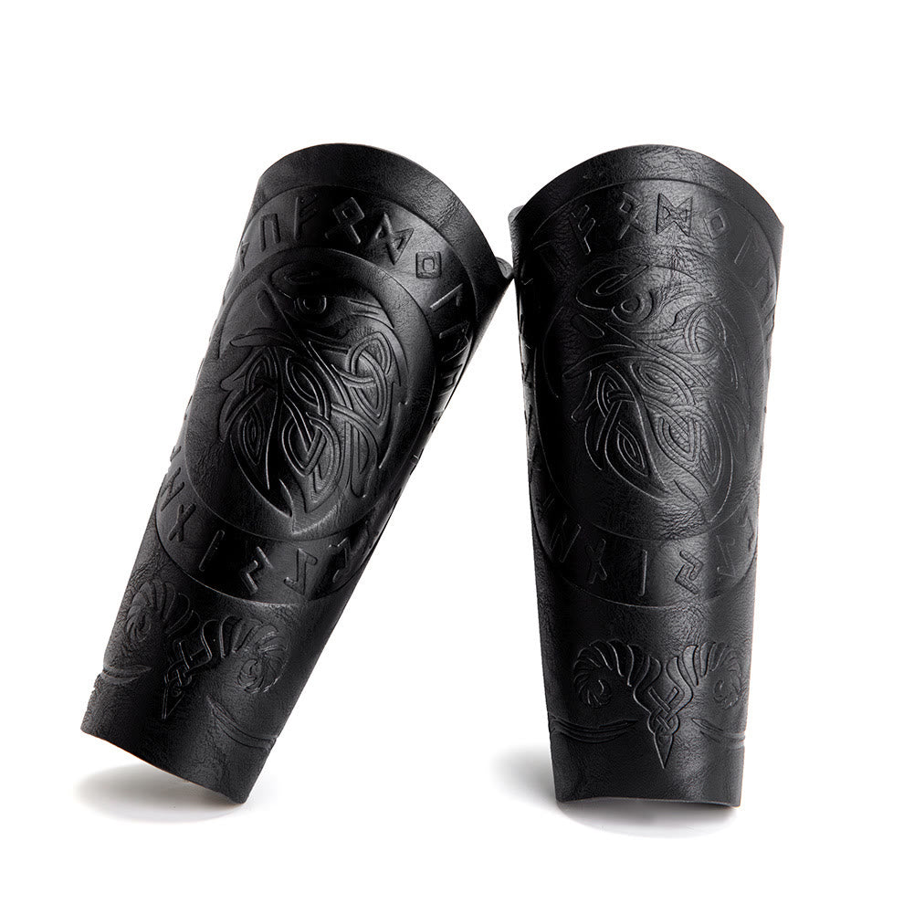 WorldNorse Runes Armschienen aus Ökoleder
