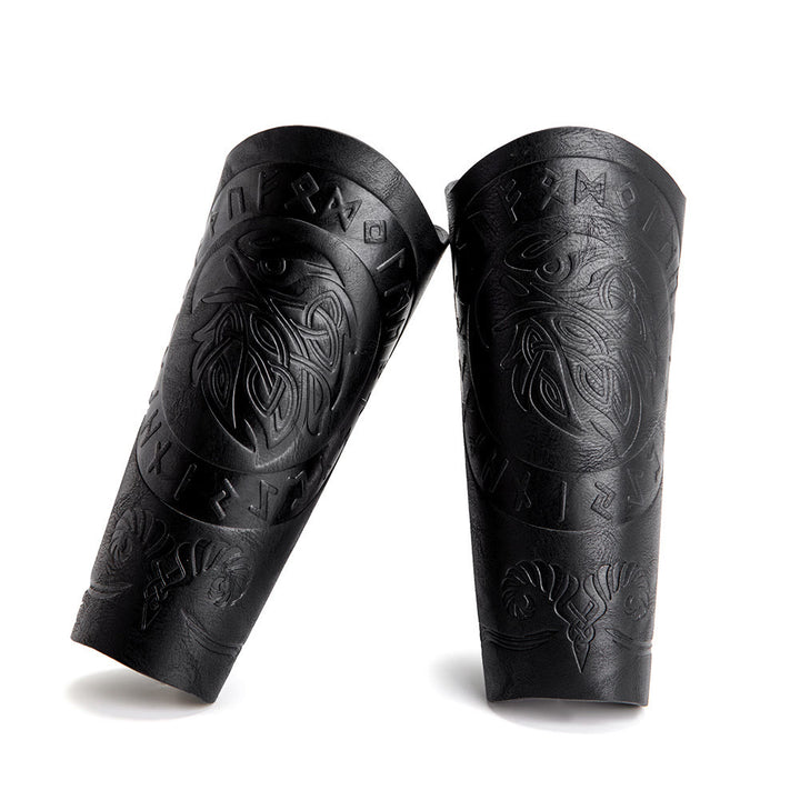 WorldNorse Runes Armschienen aus Ökoleder
