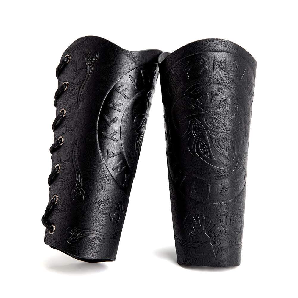 WorldNorse Runes Armschienen aus Ökoleder