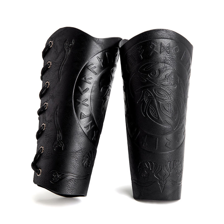 WorldNorse Runes Armschienen aus Ökoleder