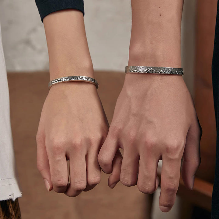 WorldNordisches Berg-Meer-Wellen-Armband