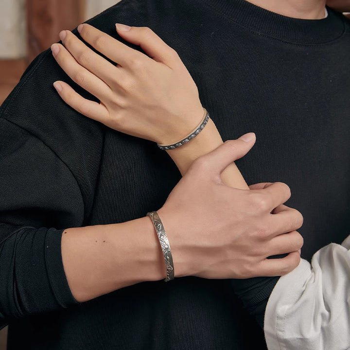 WorldNordisches Berg-Meer-Wellen-Armband