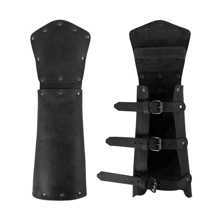 WorldNorse Handschutz Armschienen aus Ökoleder
