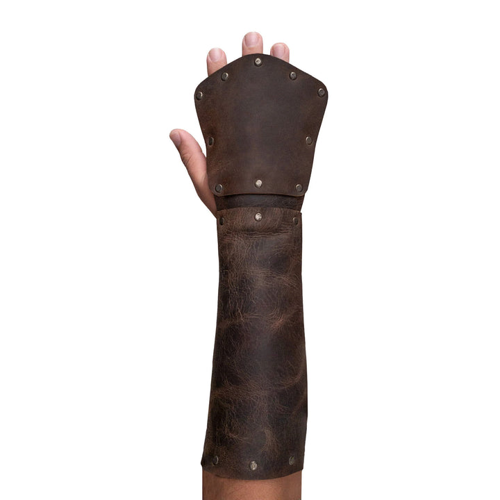 WorldNorse Handschutz Armschienen aus Ökoleder